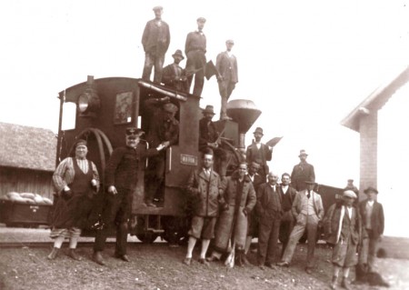 A lóré MÁRIA mozdonya a Hosszúháti állomáson